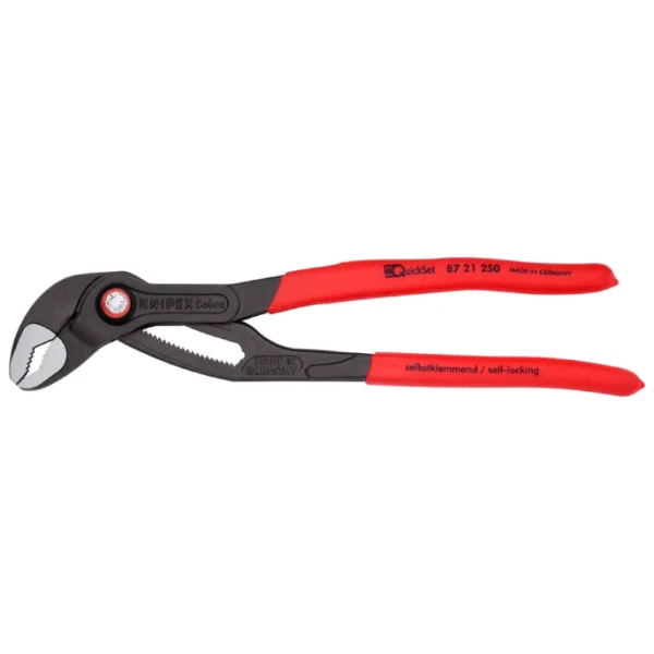 Vamzdinės replės Cobra QuickSet KNIPEX