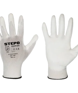 Flexter pirštinės STEPO Pu-Eko White (11 dydis)